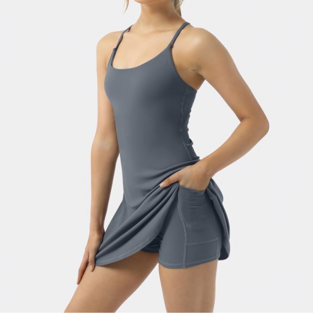 Softlyzero™ Plush Backless Active Dress - HALARA